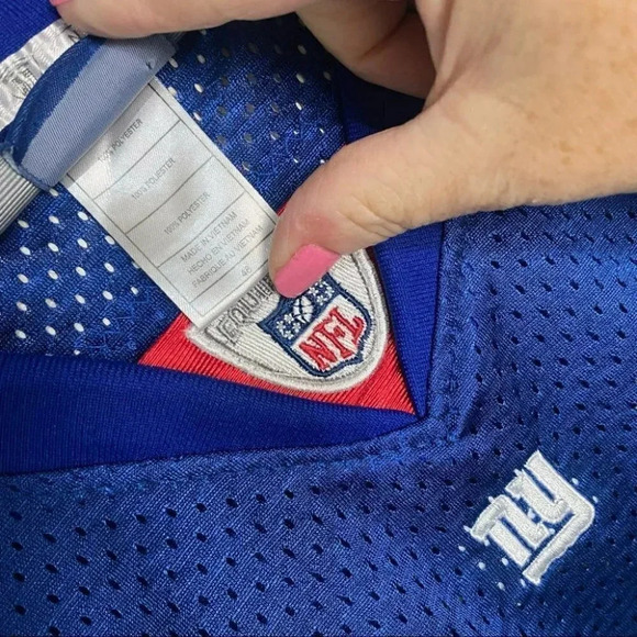 NFL Onfield Reebok New York Giants #80 Tony Cruz Super Bowl XLVI‎ size 48 - Picture 8 of 8